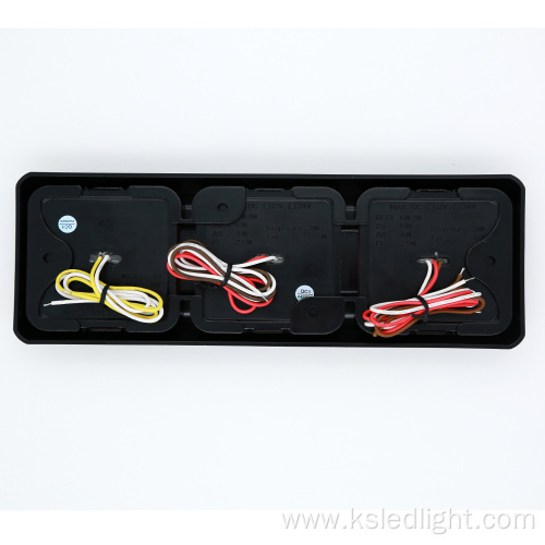 Led combination tail light for truck trailer